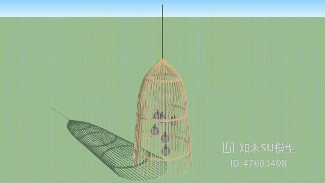 吊灯SU模型下载【ID:319312809】