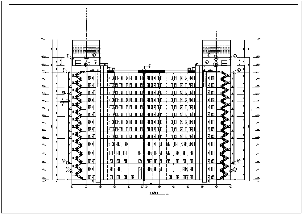 [北京]某假日广场酒店超全建筑CAD施工图cad施工图下载【ID:151513114】