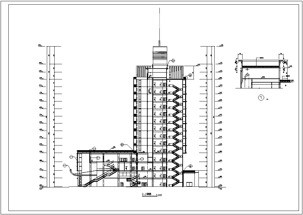 [北京]某假日广场酒店超全建筑CAD施工图cad施工图下载【ID:151513114】