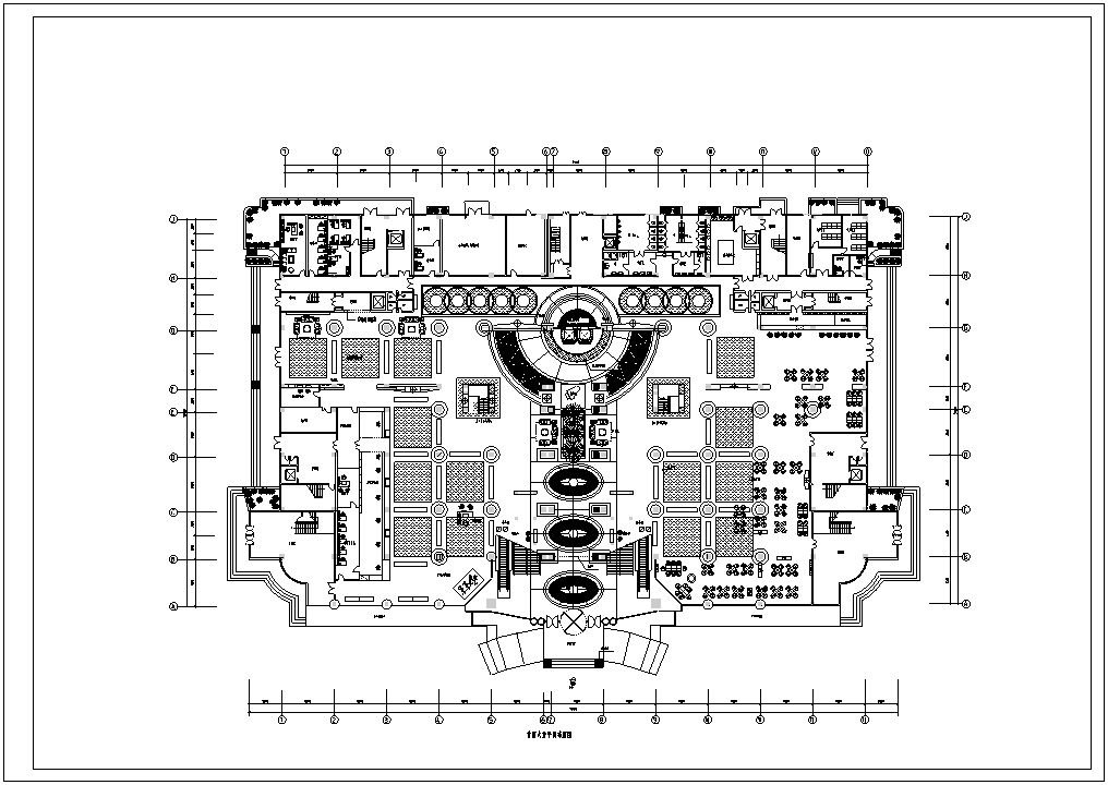 [北京]某假日广场酒店超全建筑CAD施工图cad施工图下载【ID:151513114】