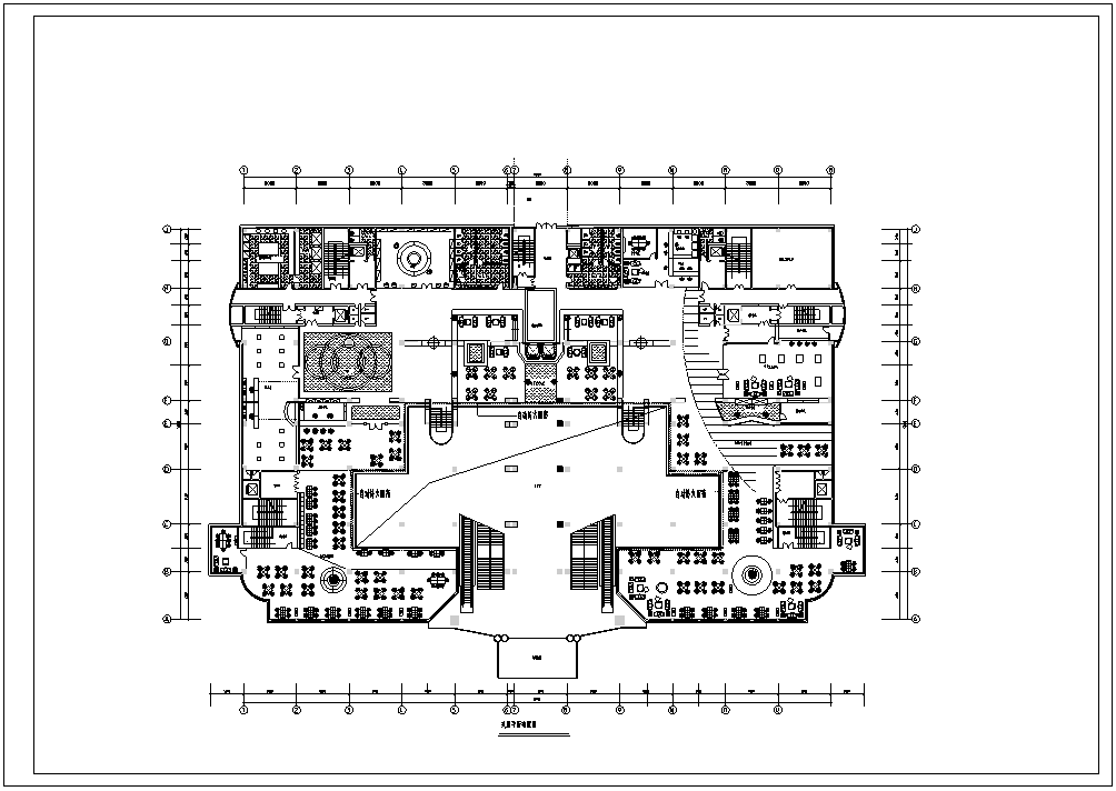 [北京]某假日广场酒店超全建筑CAD施工图cad施工图下载【ID:151513114】