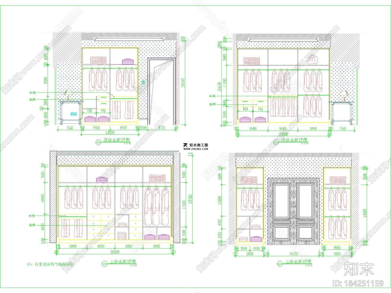 欧式低调奢华唐总跃层CAD施工图下载cad施工图下载【ID:184251159】