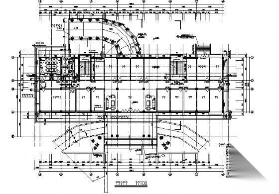 某机关九层办公大楼建筑施工图cad施工图下载【ID:151419108】