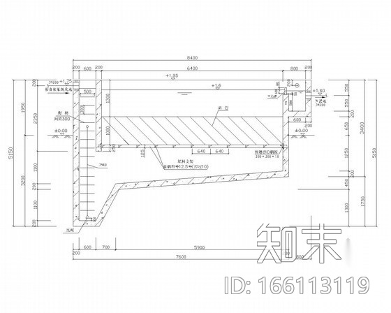 污水处理厂构筑物及设备大样图cad施工图下载【ID:166113119】