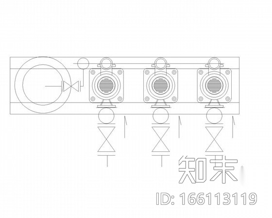 污水处理厂构筑物及设备大样图cad施工图下载【ID:166113119】