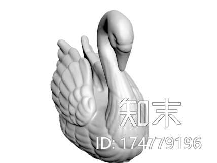 天鹅3d打印模型下载【ID:174779196】