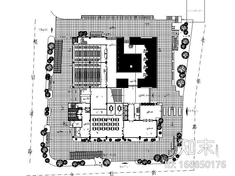 [课程设计]南京大学MBA某二十层综合楼建筑方案图、效果...cad施工图下载【ID:166850176】