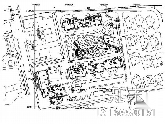 [苏州]温馨花园景观规划设计施工图cad施工图下载【ID:166690161】