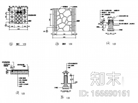 [苏州]温馨花园景观规划设计施工图cad施工图下载【ID:166690161】