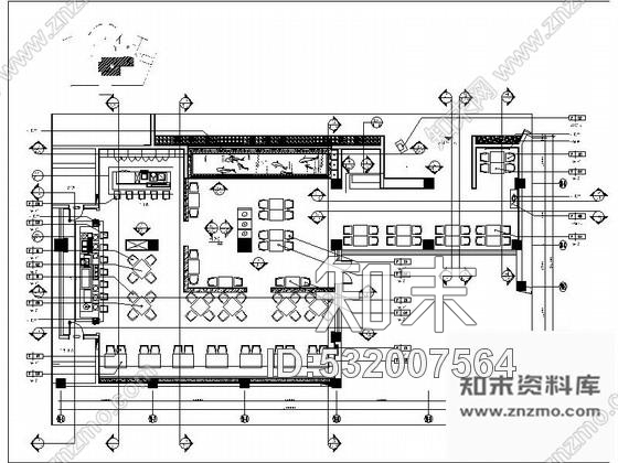 施工图江苏某温泉酒店风味餐厅装修图cad施工图下载【ID:532007564】