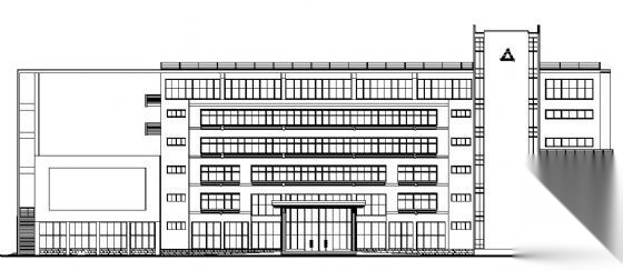 某六层办公大楼建筑方案图cad施工图下载【ID:151432113】