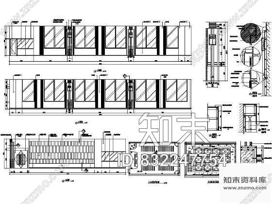 图块/节点大会议室装饰详图cad施工图下载【ID:832247754】