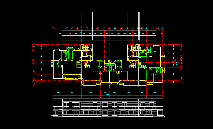 东方城市花园施工图归档建筑施工图（华东院图纸）cad施工图下载【ID:151397102】