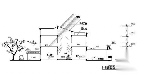 新型农村双拼独院式住宅建筑设计方案施工图下载【ID:166437194】