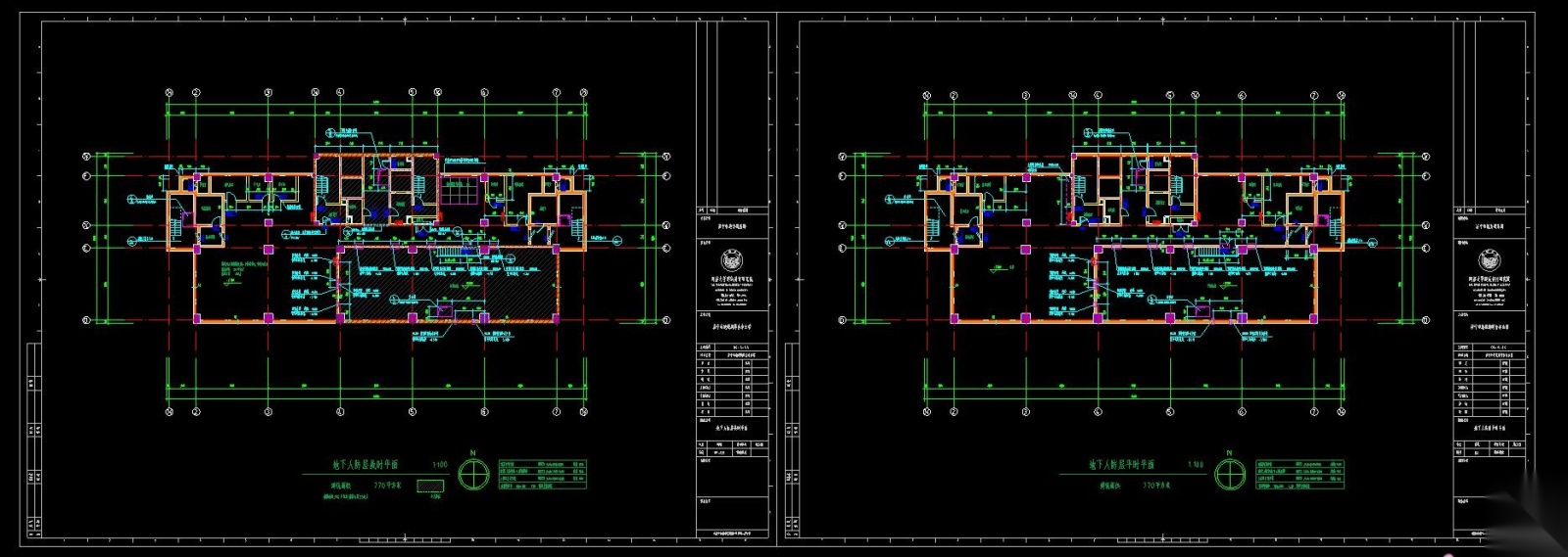 [山东]某地税局办公楼施工图设计（14个CAD+80张图）cad施工图下载【ID:160721176】