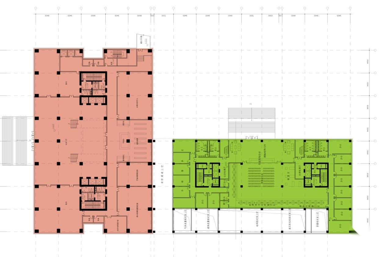 [广东]​顺德置业广场规划建筑设计方案文本设计cad施工图下载【ID:151467165】