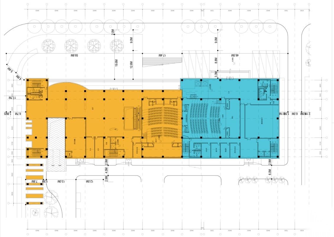 [广东]​顺德置业广场规划建筑设计方案文本设计cad施工图下载【ID:151467165】