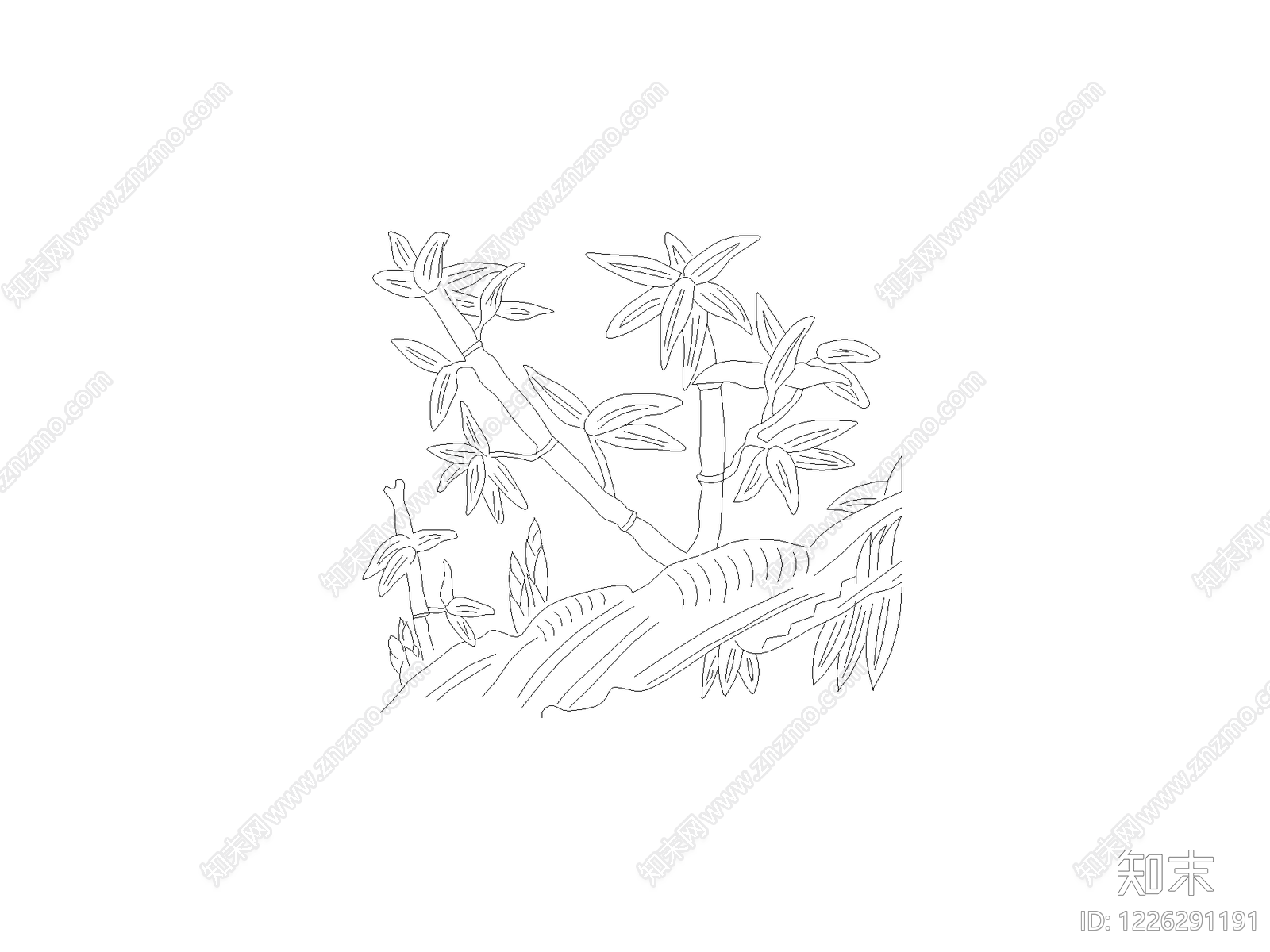 绿植cad施工图下载【ID:1226291191】