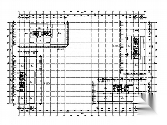 [安徽]现代风格大型商业综合体建筑施工图cad施工图下载【ID:166061139】