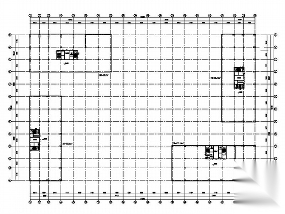 [安徽]现代风格大型商业综合体建筑施工图cad施工图下载【ID:166061139】