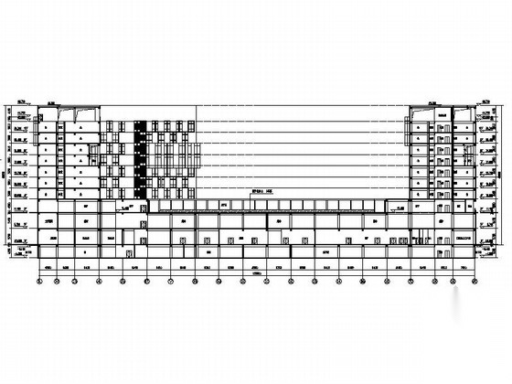 [安徽]现代风格大型商业综合体建筑施工图cad施工图下载【ID:166061139】