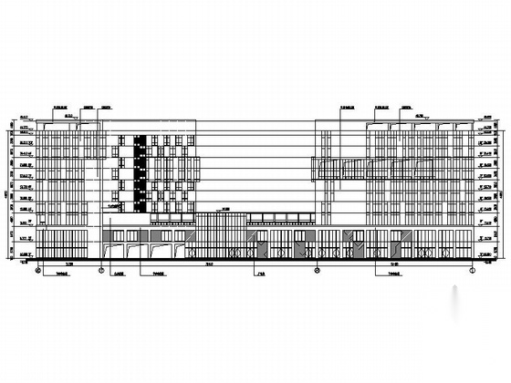 [安徽]现代风格大型商业综合体建筑施工图cad施工图下载【ID:166061139】