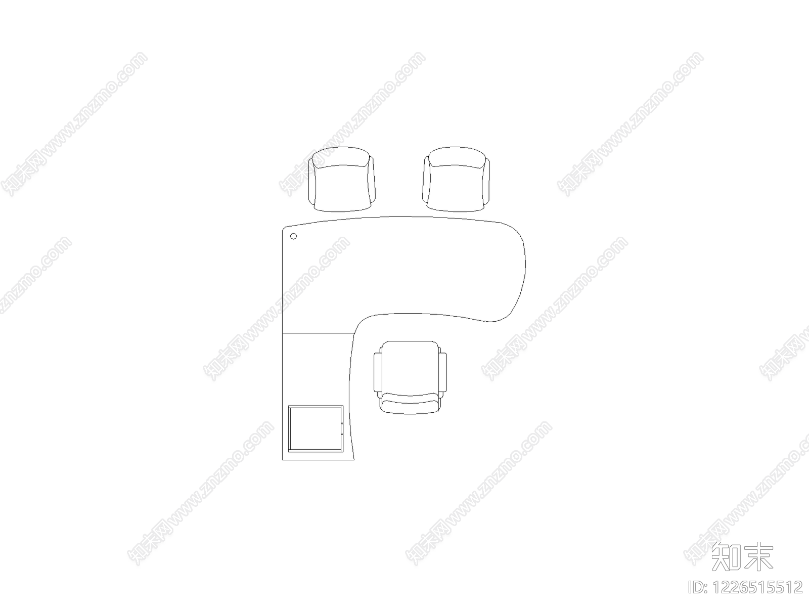 桌子CAD图纸