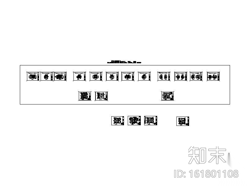 某国际度假酒店双人套间竣工图施工图下载【ID:161801108】