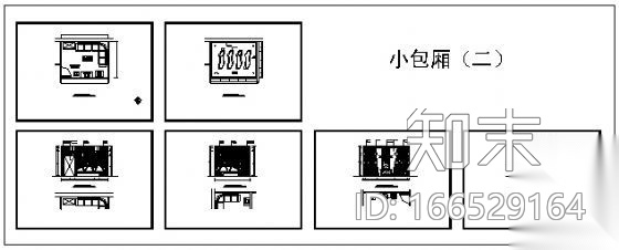 ktv包箱装修施工图施工图下载【ID:166529164】