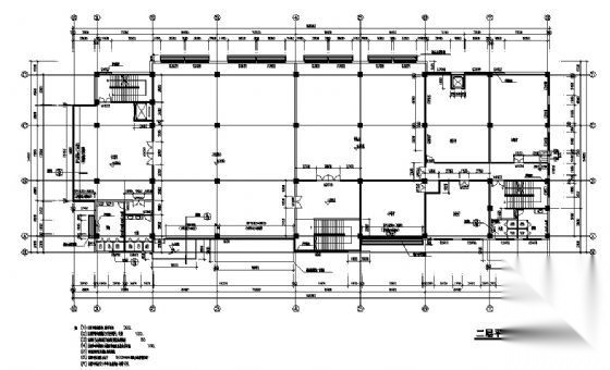 综合楼建筑施工图cad施工图下载【ID:151666162】