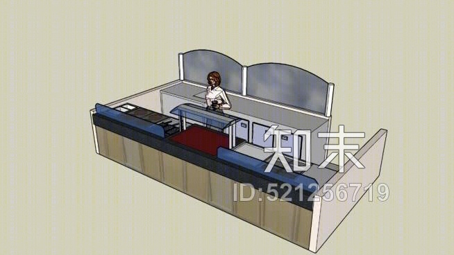 表演烹饪SU模型下载【ID:521256719】