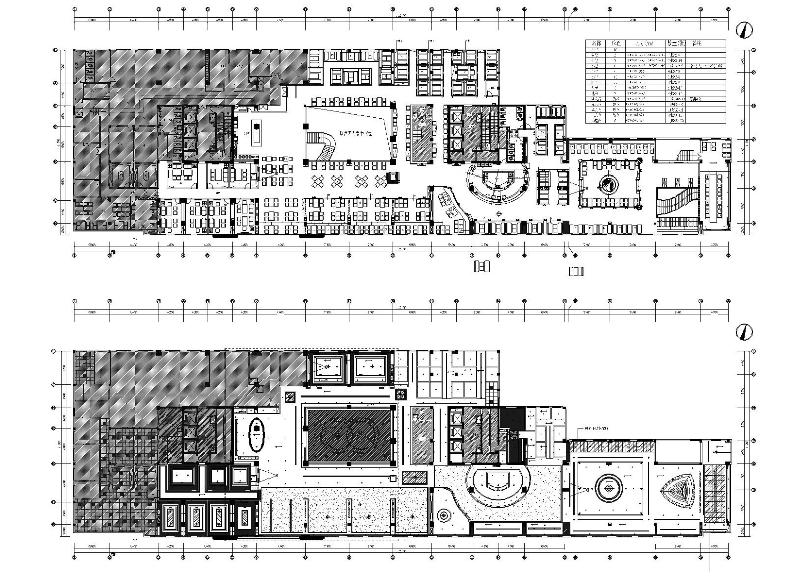 [武汉]邦可西餐厅咖啡厅室内装饰设计施工图cad施工图下载【ID:160422162】