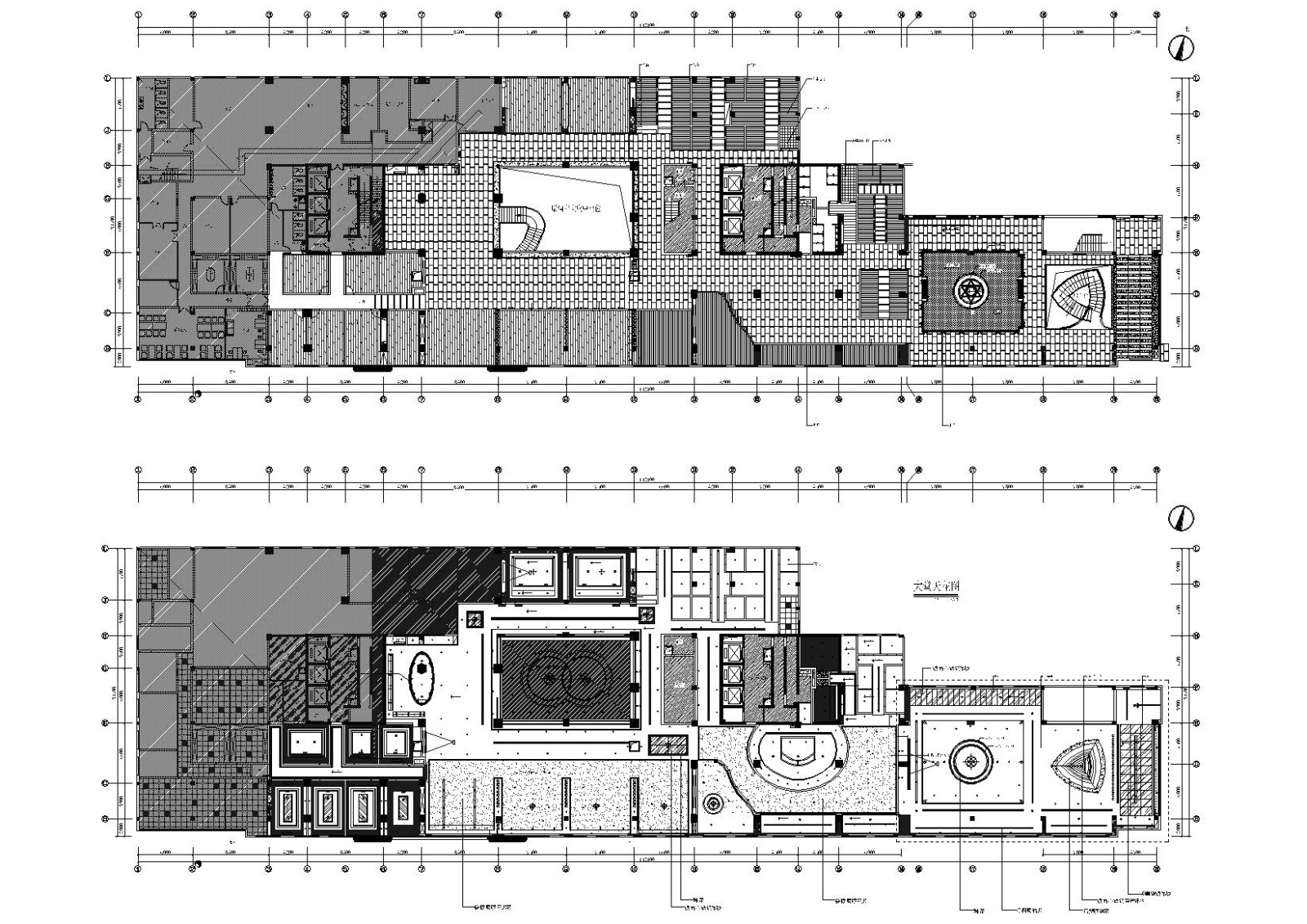 [武汉]邦可西餐厅咖啡厅室内装饰设计施工图cad施工图下载【ID:160422162】