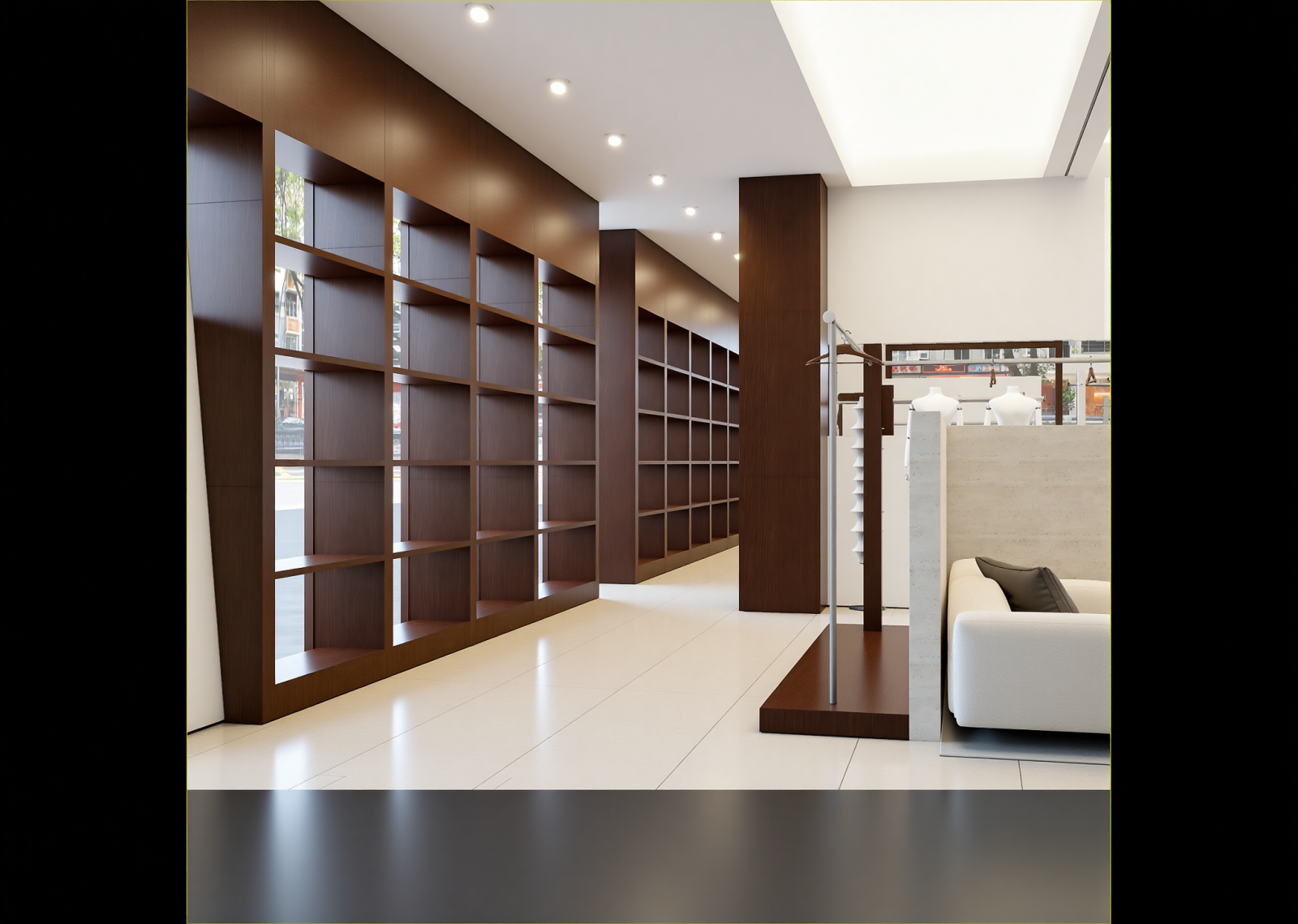 现代家具展厅3D模型下载【ID:1214856229】