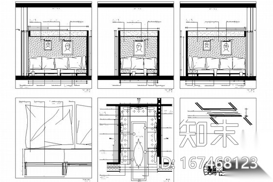[北京]朝阳建国门外双塔式写字楼内特色餐厅施工图（含...cad施工图下载【ID:167468123】