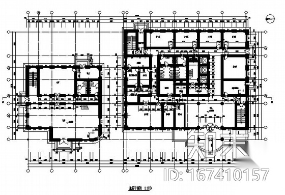 [毕业设计]某十层现代综合性办公楼建筑结构施工图施工图下载【ID:167410157】