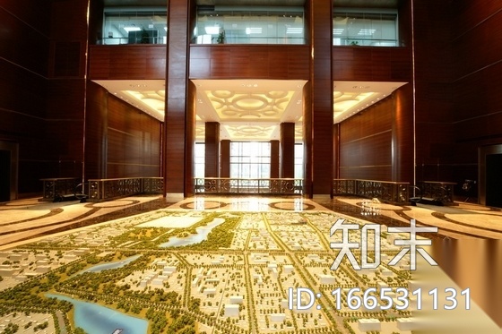 [北京]金融街中心区简洁现代顶级写字楼公共部分装修施工...cad施工图下载【ID:166531131】