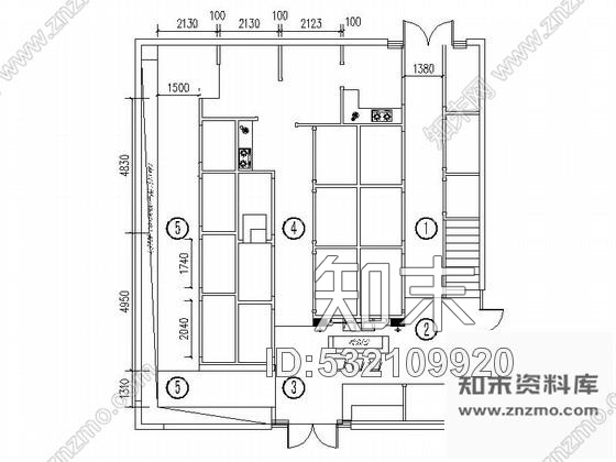 施工图某瓷砖展厅瓷砖铺贴设计图施工图下载【ID:532109920】