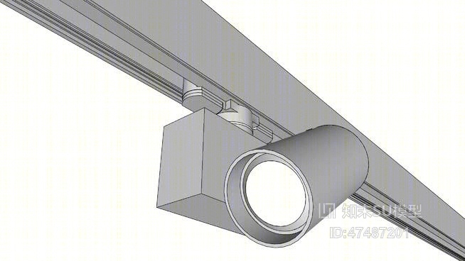 筒灯射灯SU模型下载【ID:418053620】