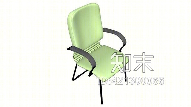 电脑扶手椅SU模型下载【ID:421300066】