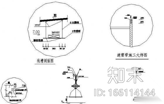 常用电气设备安装大样图cad施工图下载【ID:166114144】