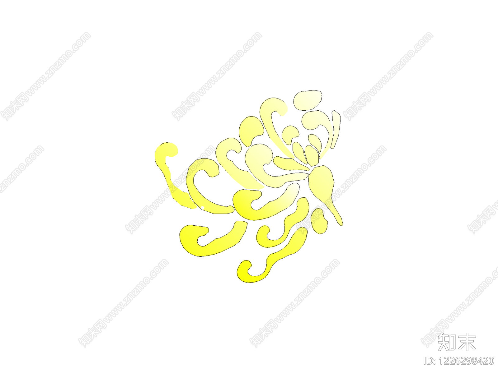 新中式,中式雕塑装饰构件CAD图纸