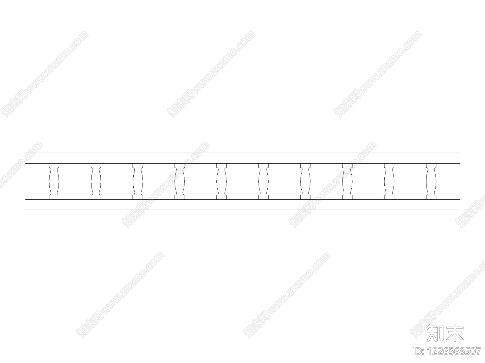 装饰线条CAD图纸