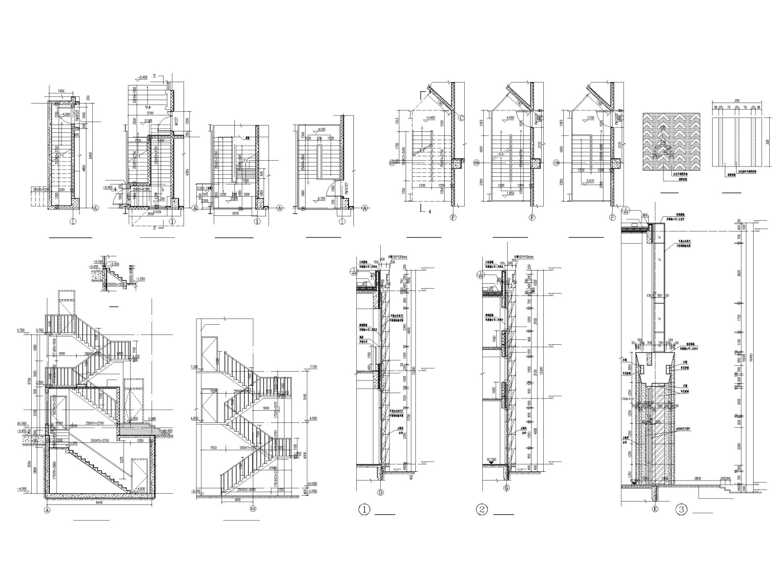 L型售楼部建筑施工图（CAD）cad施工图下载【ID:160719179】