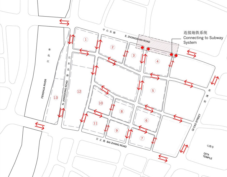 [浙江]宁波江东江之园核心商务中心区城市设计方案图施工图下载【ID:151724179】