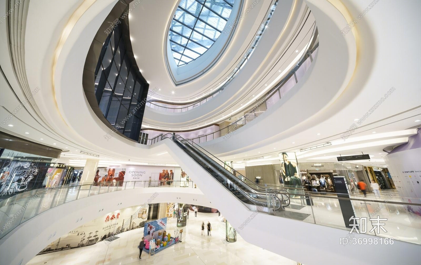 【瑞典快时尚品牌】H&M广州天环广场旗舰店丨装饰施工图+物料手册+实景丨120M丨cad施工图下载【ID:36998166】