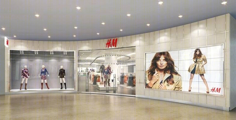 【瑞典快时尚品牌】H&M广州天环广场旗舰店丨装饰施工图+物料手册+实景丨120M丨施工图下载【ID:36998166】