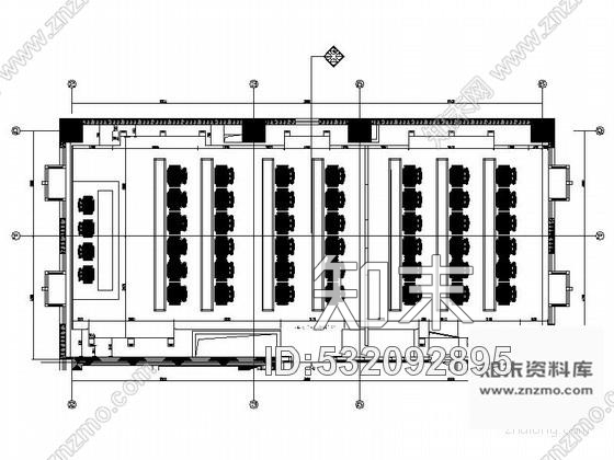 施工图办公楼大会议室设计装修图cad施工图下载【ID:532092895】