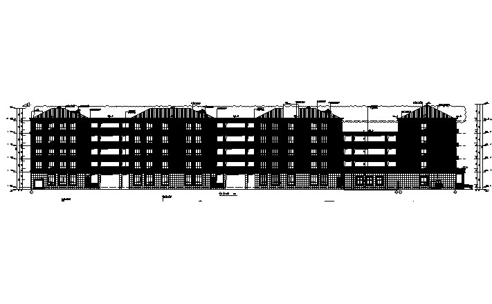 [安徽]多层新中式风格小学办公楼及综合楼建筑施工图（...施工图下载【ID:166315137】