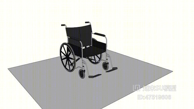 医疗椅SU模型下载【ID:918157817】